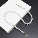 Metal non-slip chain, with pearl, for glasses and masks GL289-1