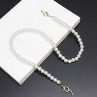 Metal non-slip chain, with pearl, for glasses and masks GL289-1