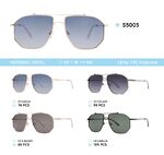 Metal frame polarized sunglasses S5003