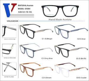 Оправа пластиковая из ацетата с флексом D5004-DA