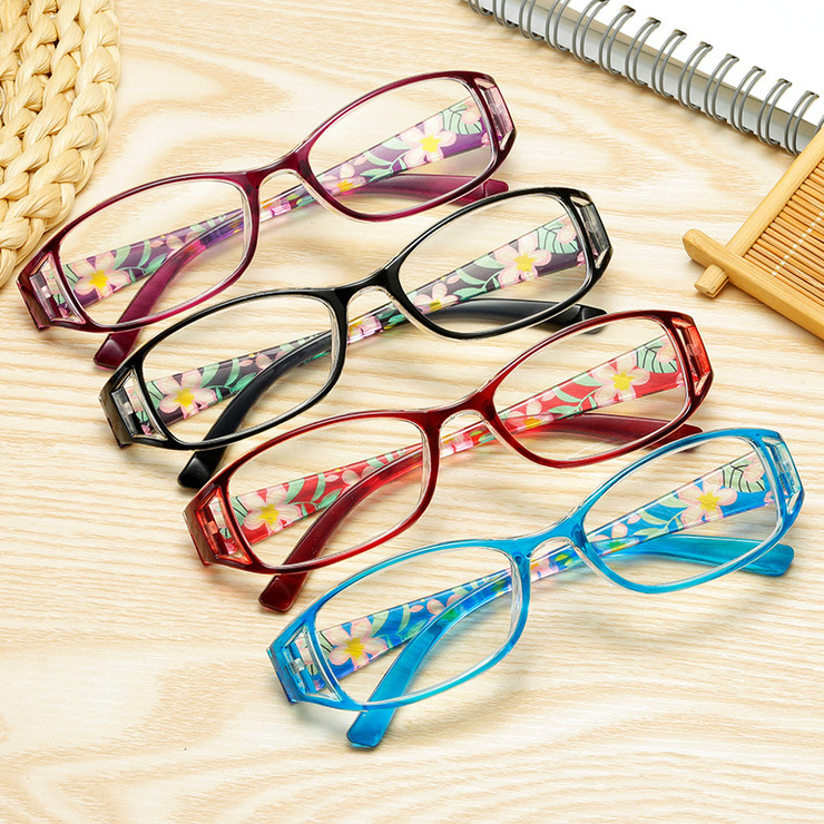 Plastic eyeglasses for reading KY018 Blue ray cut, diopters from 0.00 to +4.00, PD62-64