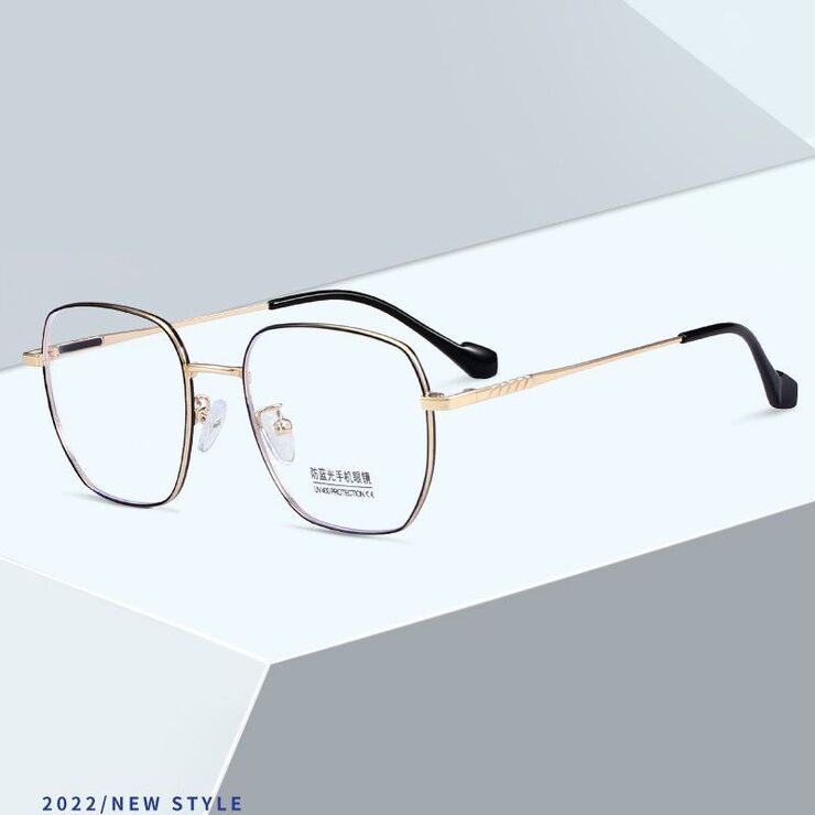 Metal frames with Blue Ray Cut lenses MAMO B26003