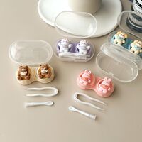 Mini soft contact lens kit PP-X62熊头彩虹星