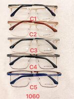Metal frame for glasses with spring hinges Defile D1060