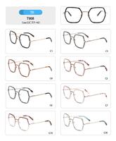 Plastic TR90 frame for women with spring hinges T908-DA