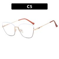 Metal nylor glasses with blue light protection for women 7141-PN