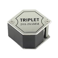 Folding magnifier 22188A-XX, diameter: 20.5 mm, magnification: 20X