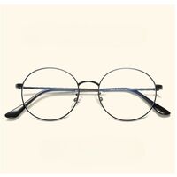 Metal glasses with blue light and UV protection 9638-GT