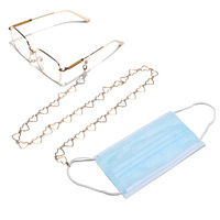 High-grade handmade metal small daisy pendant glasses chain GL1190