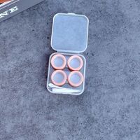 Mini soft contact lens kit with 2 containers J1-6多副磨砂套装