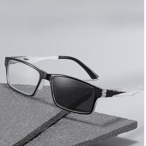 Очки фотохромные пластиковые для чтения, с защитой от синего света, диоптрии от 0.00 до +4.00, KY2823变色老花