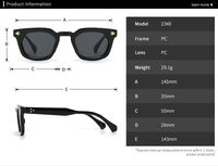 Plastic oval sunglasses for women Elit 2340-EL