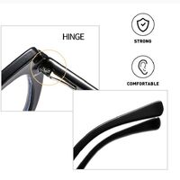 Очки для чтения женские пластиковые из поликарбоната с защитой Blue Ray Cut, флексом и стразами KY239镶钻款