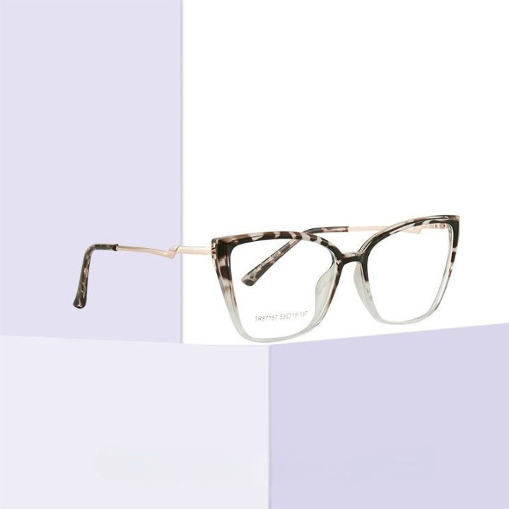 TR90 plastic frame or glasses with blue light protection, with spring hinges FA87157