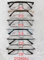 Metal frames for glasses with flex hinges Defile D1250AJ