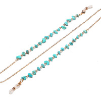 Black acrylic glasses chain GL1203