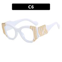 Plastic glasses with blue light protection for women 8179-PN