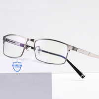 Blue Block metal glasses with blue light protection F2012
