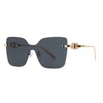 Metal rimless sunglasses Elit LH170-EL