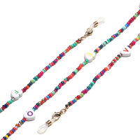 Metal glasses chain with glasses GL1373