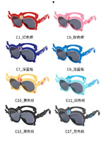 Polarized silicone sunglasses with UV400 protection for kids T22024