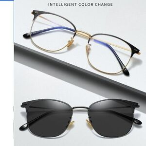 Photochromic glasses with protection Blue Cut KY28039变色镜