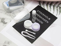Kit for soft contact lenses (Kits for contact lenses) ZZ112
