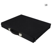 Планшет (лоток) настольный переносной для демонстрации оправ и очков на 18 мест, с крышкой, заказ от 2 штук JS-C200908