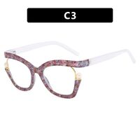 Plastic glasses with blue light protection for women 4109-PN