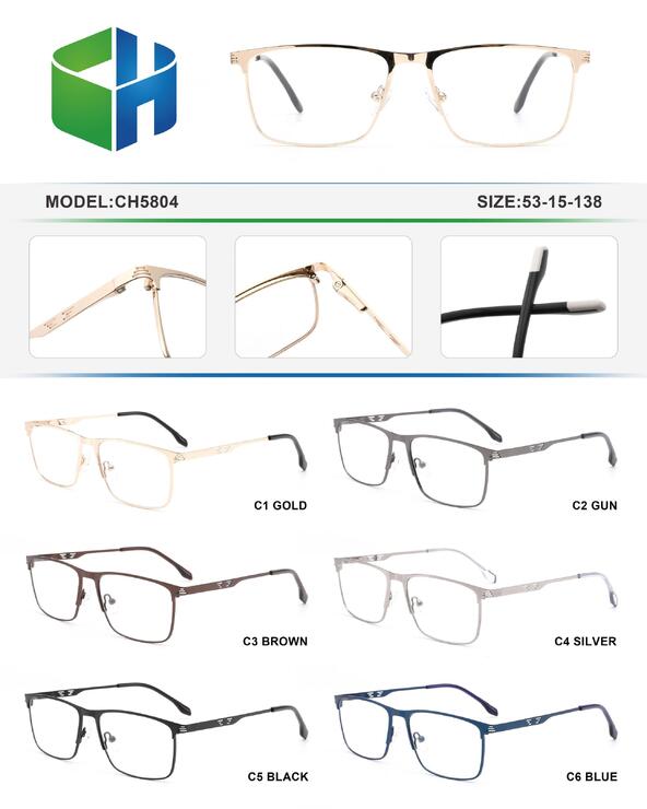 Оправа металлическая с флексом CH5804-DA