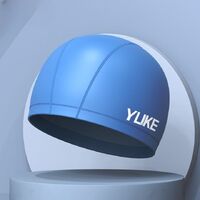 Шапочка для плавания поливинилхлоридная водонепроницаемая взрослая 羽克PU帽-YU