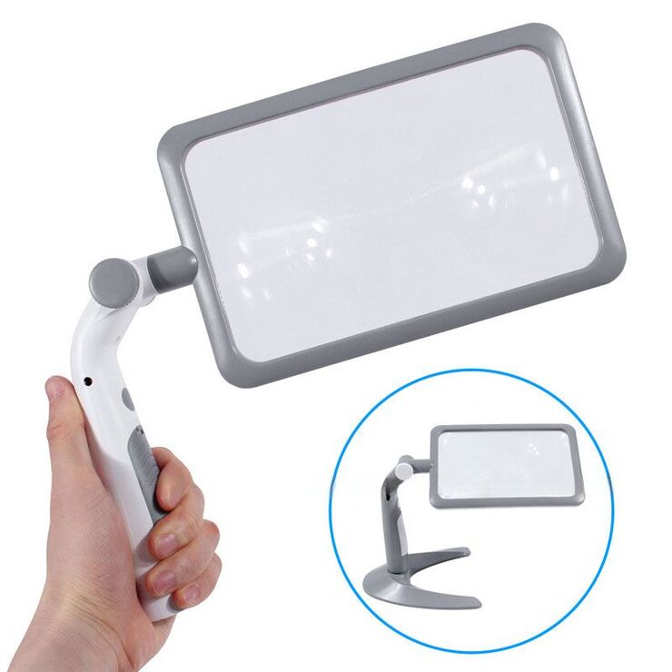 Лупа настольная с подсветкой 7030-XX, увеличение: 2,5X