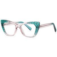 Plastic TR90 frames for glasses with Blue Ray Cut protection and flex hinges FOCUS FCS2185