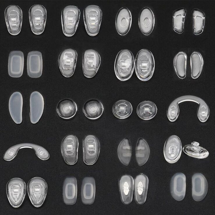 Носоупор силиконовый на защелке (щелчковый) H-07, H-09, H-10, H-38, H-46, H-58, H-71, H-74