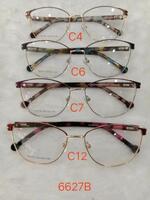 Metal frames for glasses Polar Fashion P6627B-M