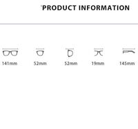 Plastic TR90 Blue Block glasses with blue light protection FENQI F2857