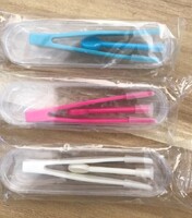Great practical tweezers 7.0 cm wand with 4.5 cm in the package XF 大号实用隐形眼镜镊子