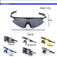 Safety shockproof sports goggles 军迷-X100