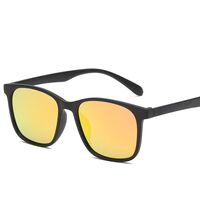 Polarized plastic TR90 sunglasses with UV400 protection 5049-GT