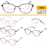 Ready-made metal frame glasses Vizzini V8002 (W21030-31), lens block blue light, diopters from -4.00 to +4.00(stap 0.25+and-)