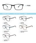 Plastic Ultem eyeglasses frame P2001