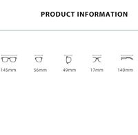 Металлические очки с защитой от синего света Blue Block FENQI F29171