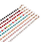 Glasses chain with color crystals GL1196
