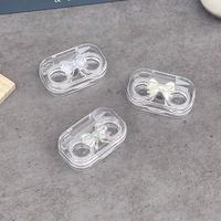 Mini soft contact lens XF206透明蝴蝶结