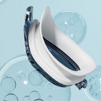 Swimming waterproof anti-fog goggles 6032-YU, diopters from -2.00 to -6.00