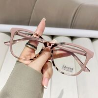 Plastic glasses with blue light protection for women 28013-PN
