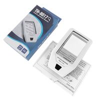 Portable pocket magnifier with backlightt and UV light TH8017, size: 62*100 mm, magnification: 3X