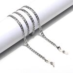 Stainless steel metal non-slip chain, for glasses and masks GS056