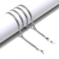 Металлическая нескользящая цепочка из нержавеющей стали, для очков и масок GS056