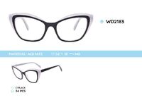 Plastic frames for glasses acetate material WD2183